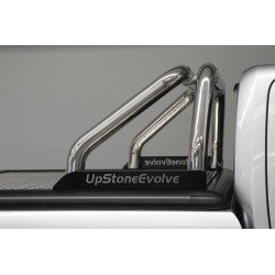 Couvre benne aluminium + Roll Bar Upstone Toyota Hilux Double-Cabine 2016-2022
