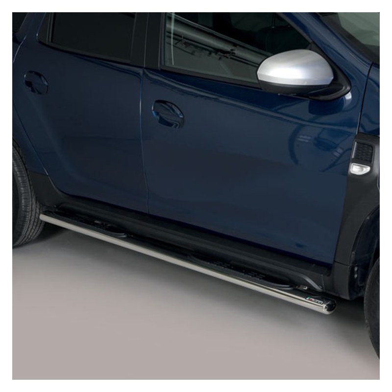 Marchepieds ovales acier Noir Dacia Duster 2018-2023