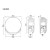 Phare LED Lazer Sentinel 9" Highline Blanc